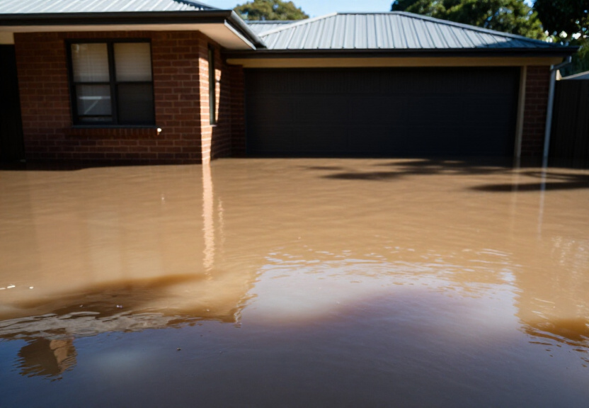 Before and After Flood Cleanup in Ramsgate